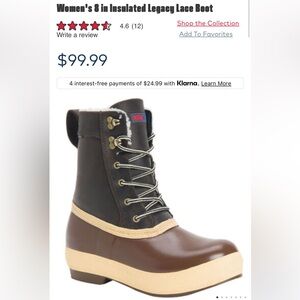 XtraTuf Women's Insulated Legacy Lace Boot